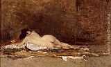 Juan Joaquin Agrasot Desnudo (Apunte) painting